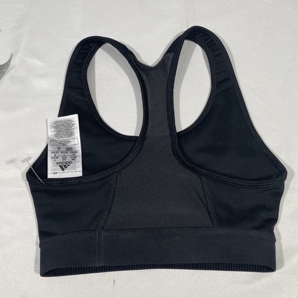 NEW Adidas [ XS‎ ] Don't Rest Alphaskin Racerback Sports Bra Black - Picture 5 of 10